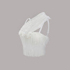 Fairy Sexy Mesh Pearl Suspender Vest Women Short Stretch Body Shaping Boning Corset Bra WildQueen