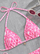 Bikini Three Point Halter Strap Sexy Split Bikini High Grade Sense Beach Swimsuit WithWind