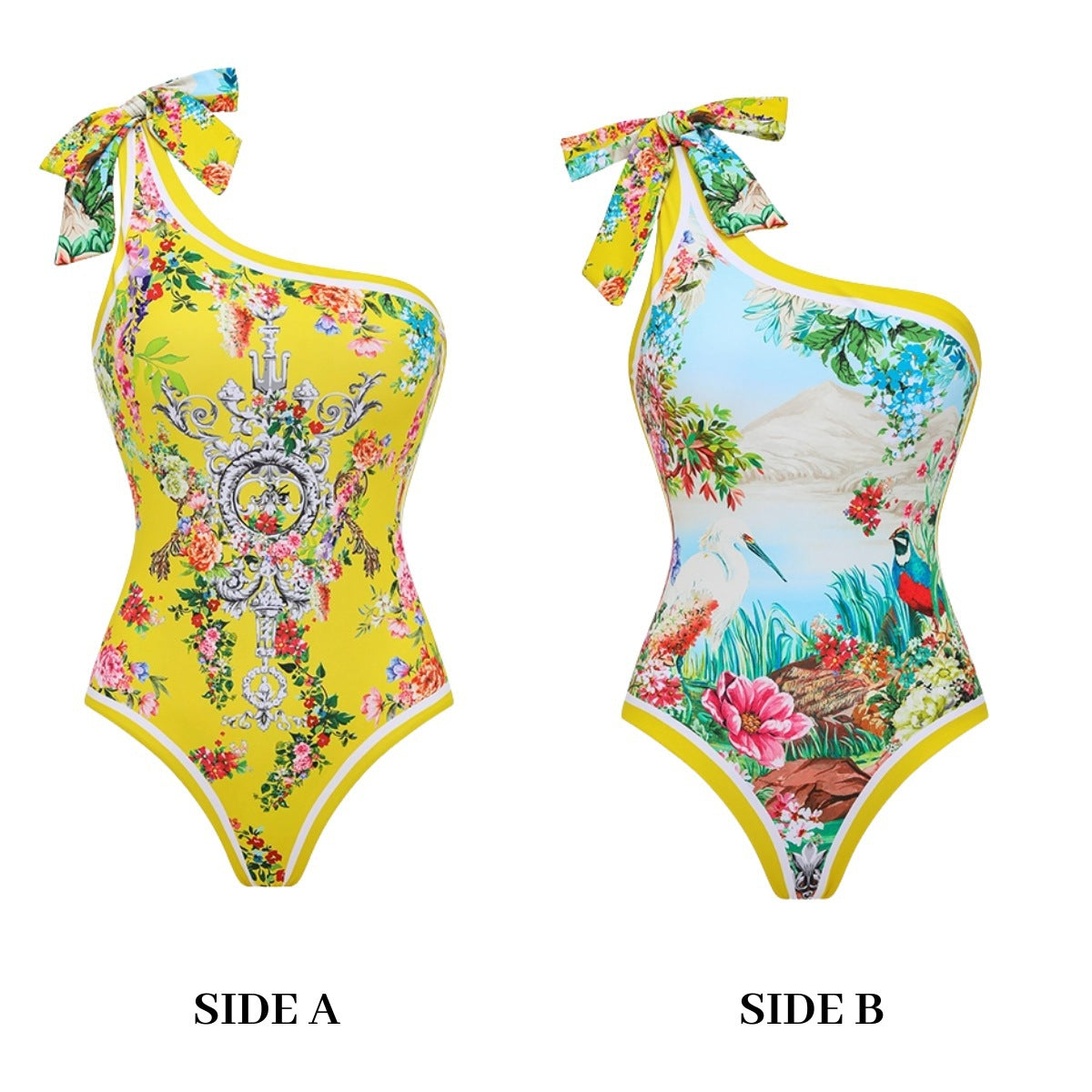 One-Shoulder Swimsuit