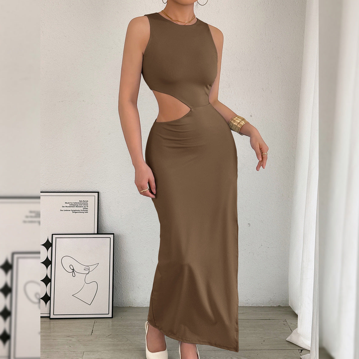 Brown