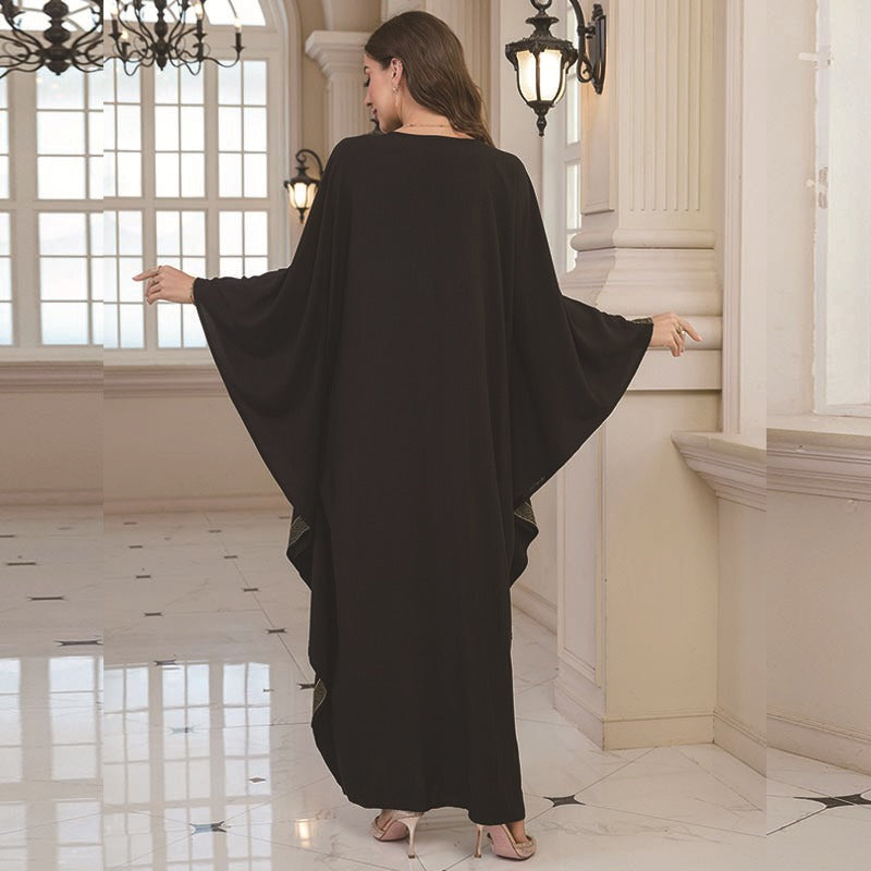 Rayon Embroidered Holiday Loose Maxi Dress Women Beach Jacket Seaside Maxi Dress Beach Cover Up EvenStar