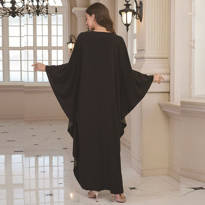 Rayon Embroidered Holiday Loose Maxi Dress Women Beach Jacket Seaside Maxi Dress Beach Cover Up EvenStar