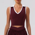 Summer with Chest Pad Workout Clothes Sports Vest Wide Shoulder Strap Women Top Skinny Slimming Yoga Clothes Yevki