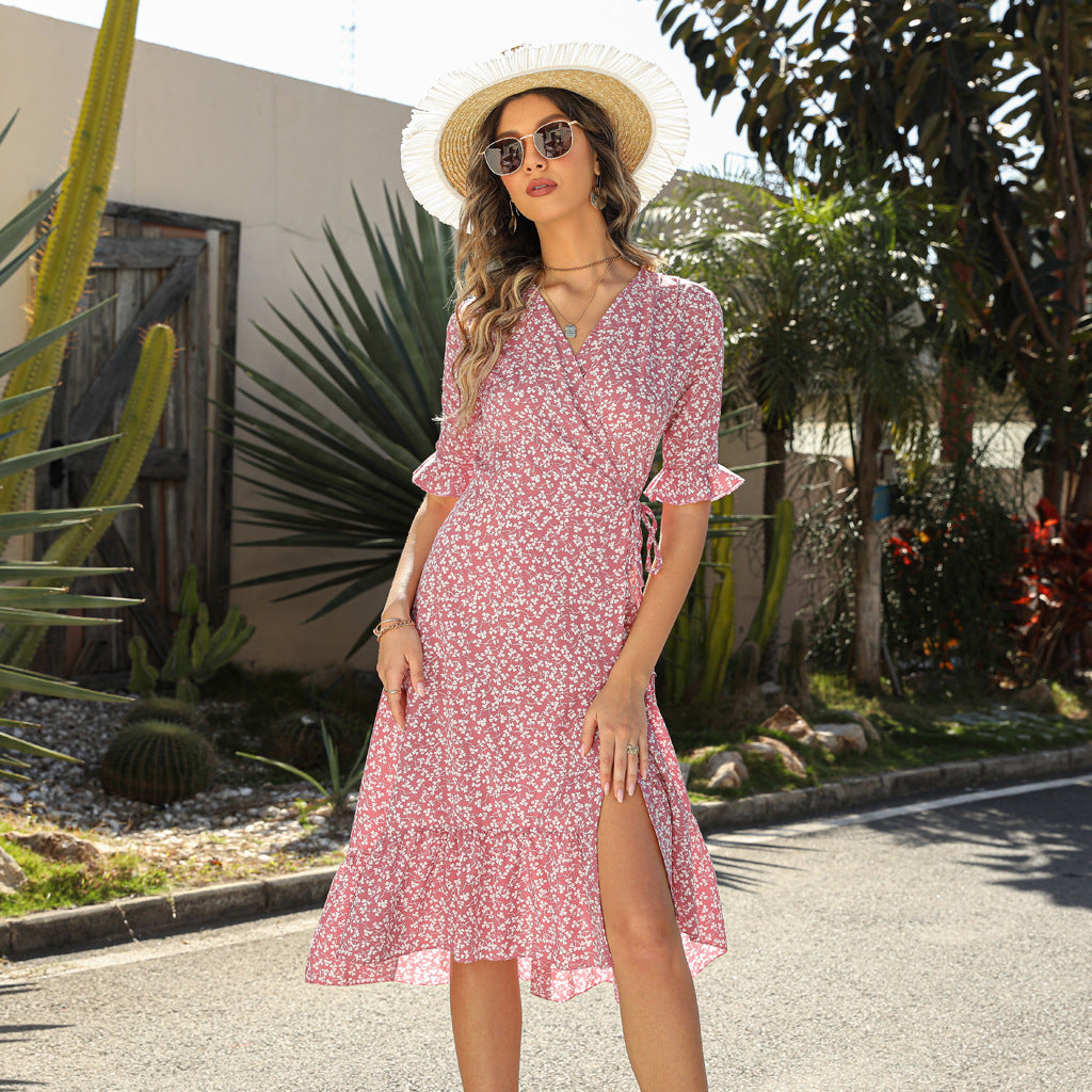 Women Clothing Summer Dress Women A Line Dress Sexy Dress Beach Dress Swintager
