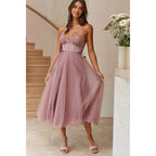 Spring Summer Sexy Sling Casual Dress Vacation Multi Color Women Clothing Dress Oyrina