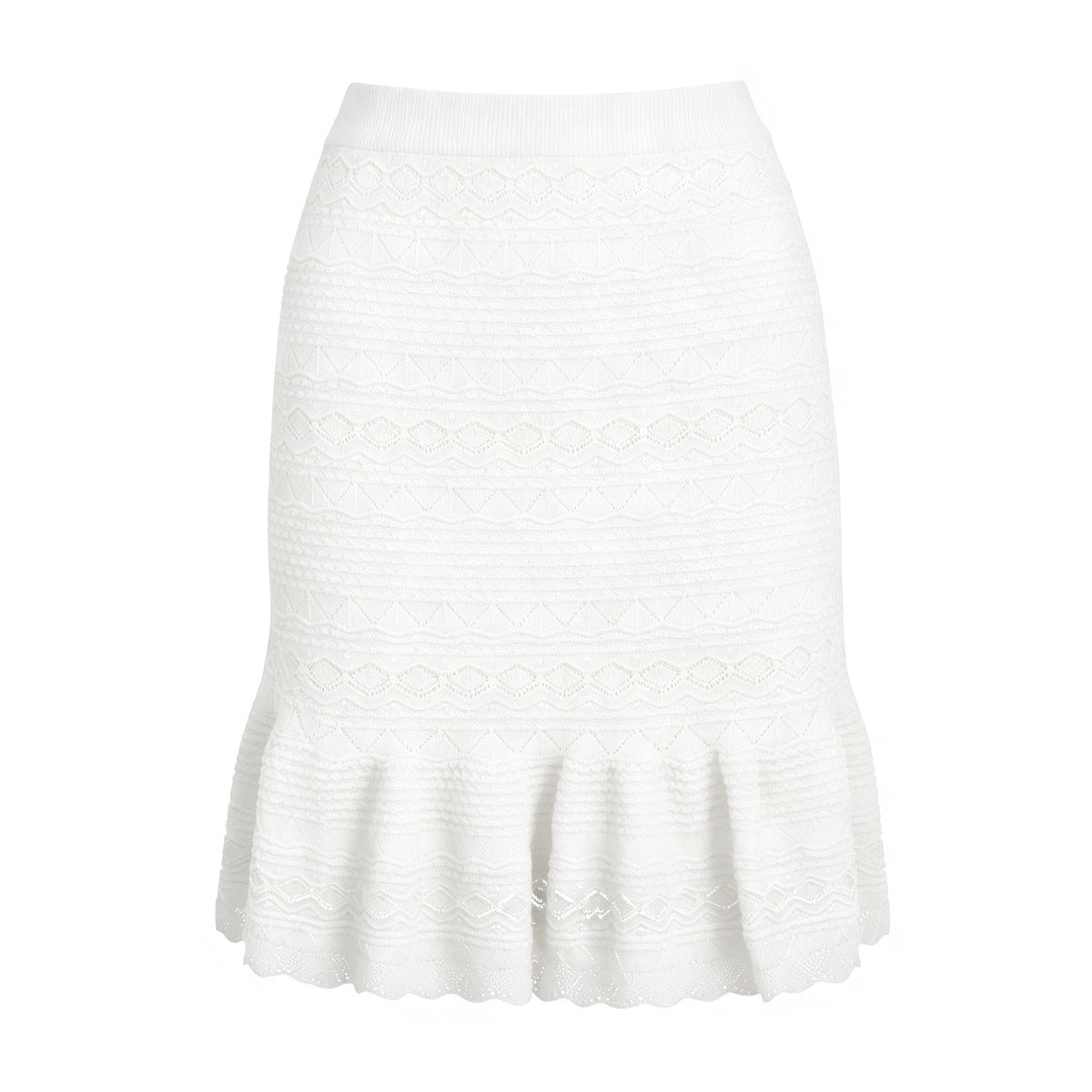 White skirt