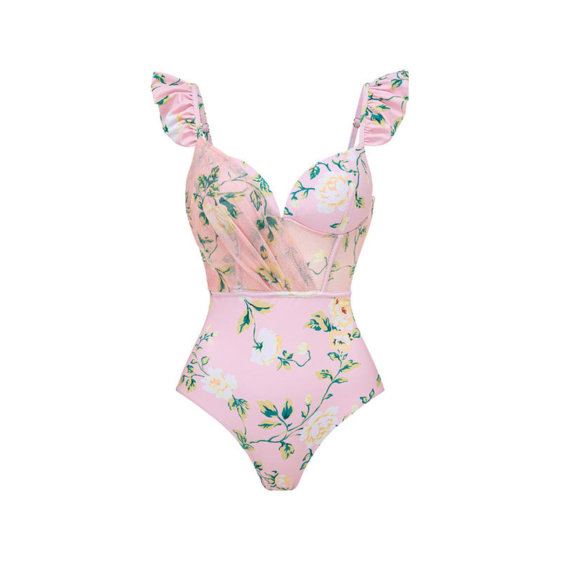 Pink One-Piece Swimsuit