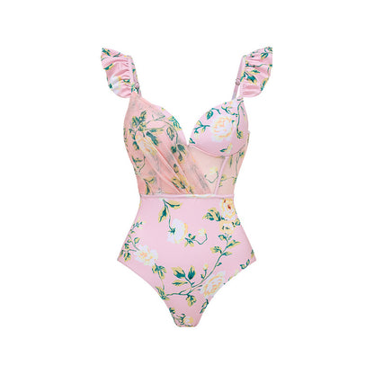 Pink One-Piece Swimsuit