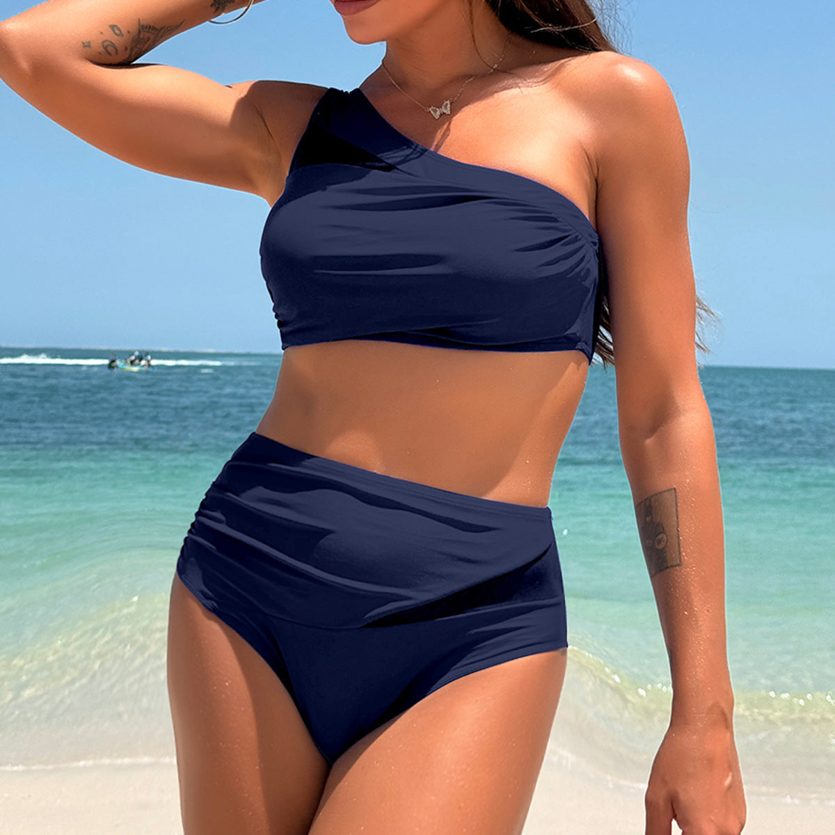 Purplish blue