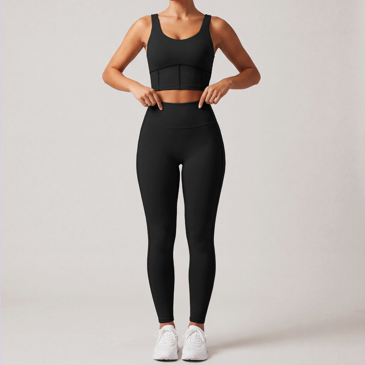 Black Vest Trousers