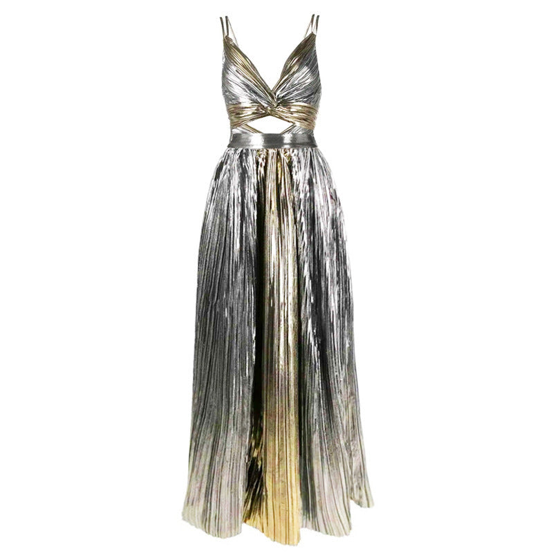 Silver suit