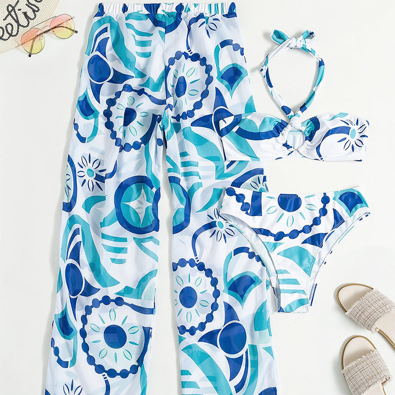 Classic Split Sexy Women Three Piece Set Women Swimsuit Serene