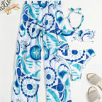 Classic Split Sexy Women Three Piece Set Women Swimsuit Serene
