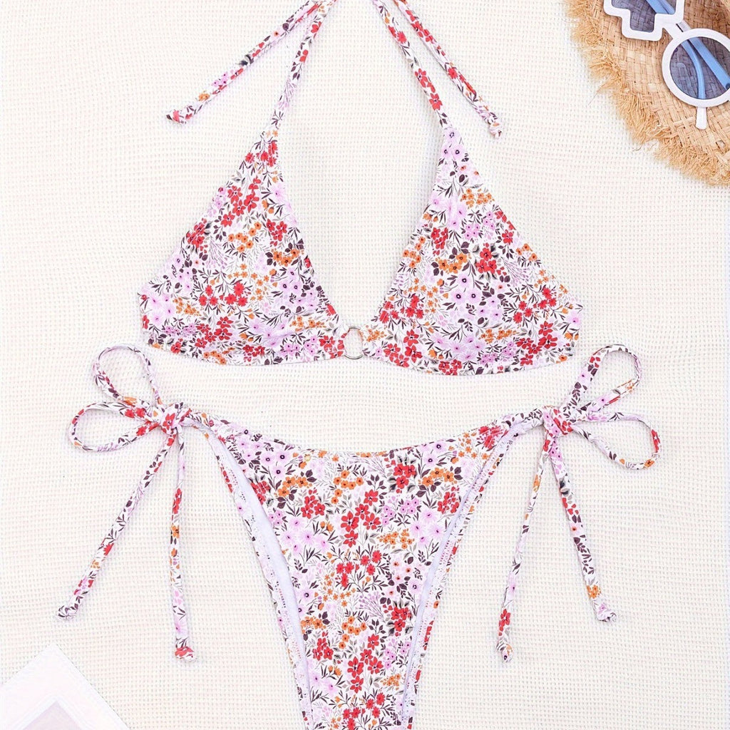 Women Clothing Floral Bikini Direct Supply Swimsuit Women MagicSwing
