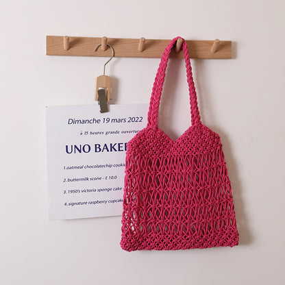 V-Shaped Twist Rose Red