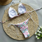 Bikini Sexy Bikini Lace Printing Split Women Swimsuit Swimsuit Ellie