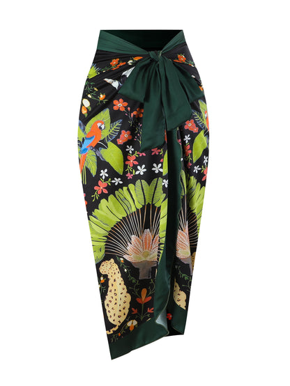 Retro Single Gauze Skirt
