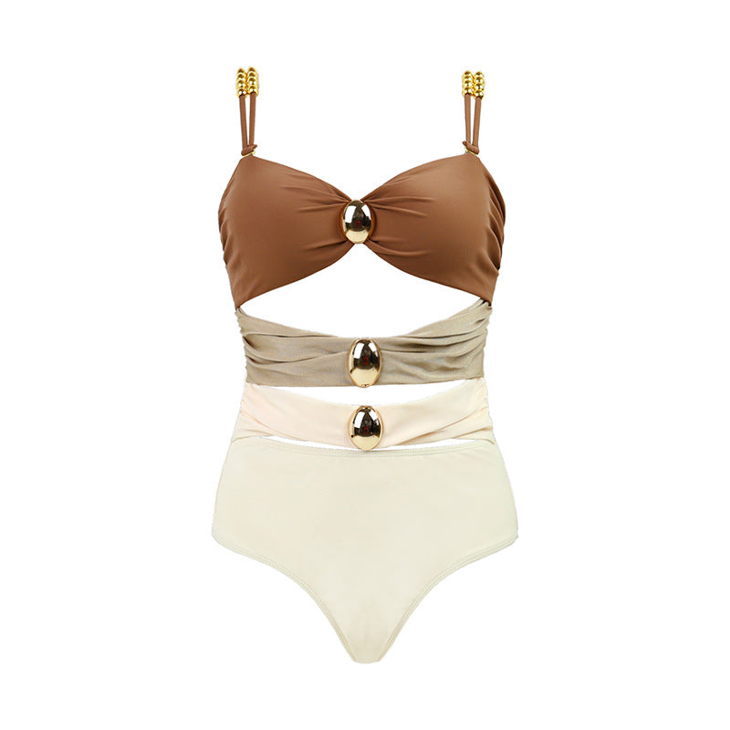 Brown Swimsuit