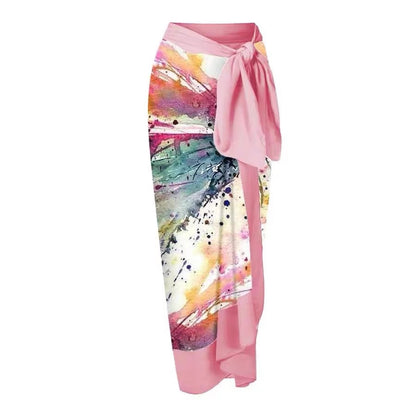Traje de baño de una pieza con estampado para mujer, estilo europeo, estilo retro francés, para adelgazar el vientre.