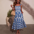 Blue and White Pattern