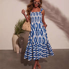Blue and White Pattern