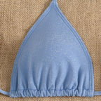 Sexy Bikini Backless Bandage Halter Cut out Bikini Swimsuit Bikini Twingo