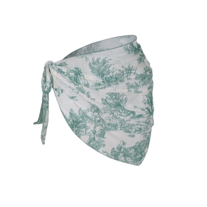 Dark Green Gauze Skirt