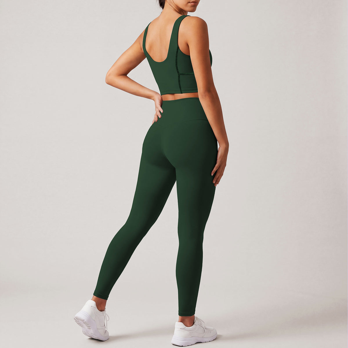 Olive Green Vest Trousers