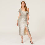 Robe de soirée sexy à paillettes pour femme
