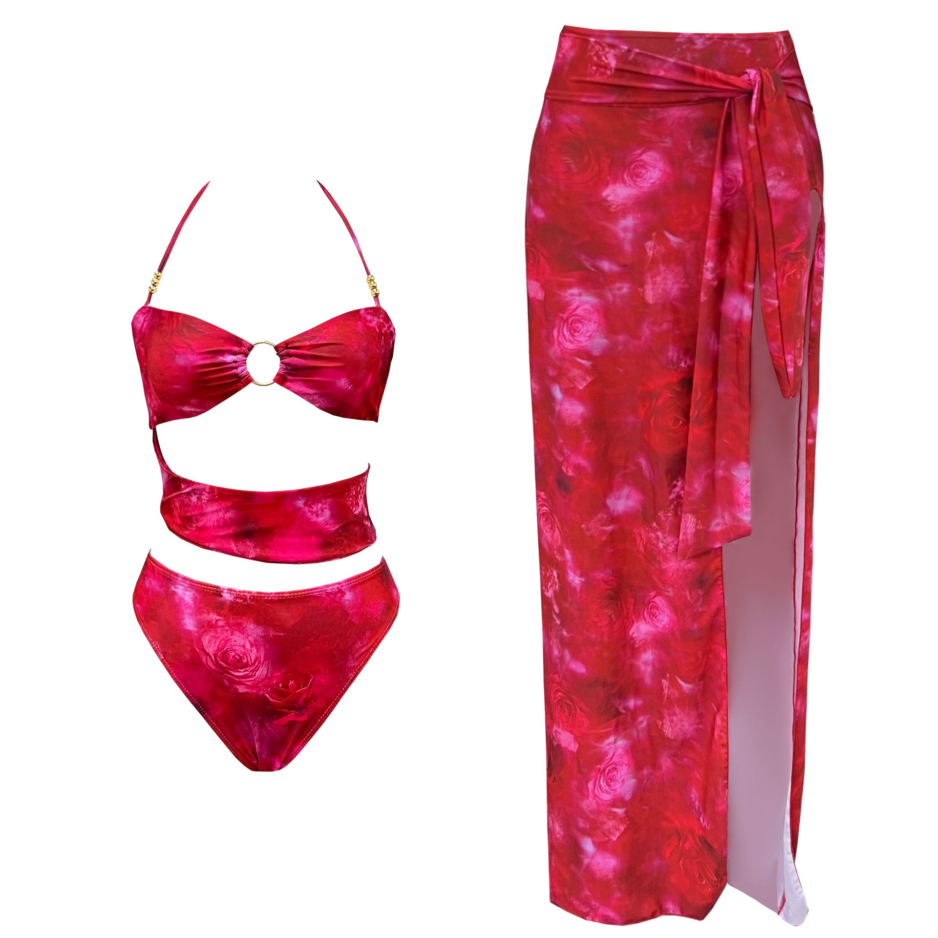 Red Smudges Suit