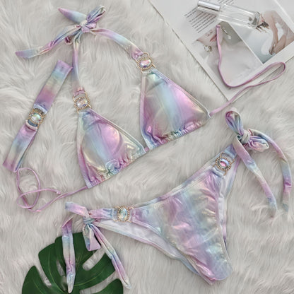 Colorful Silver Powder