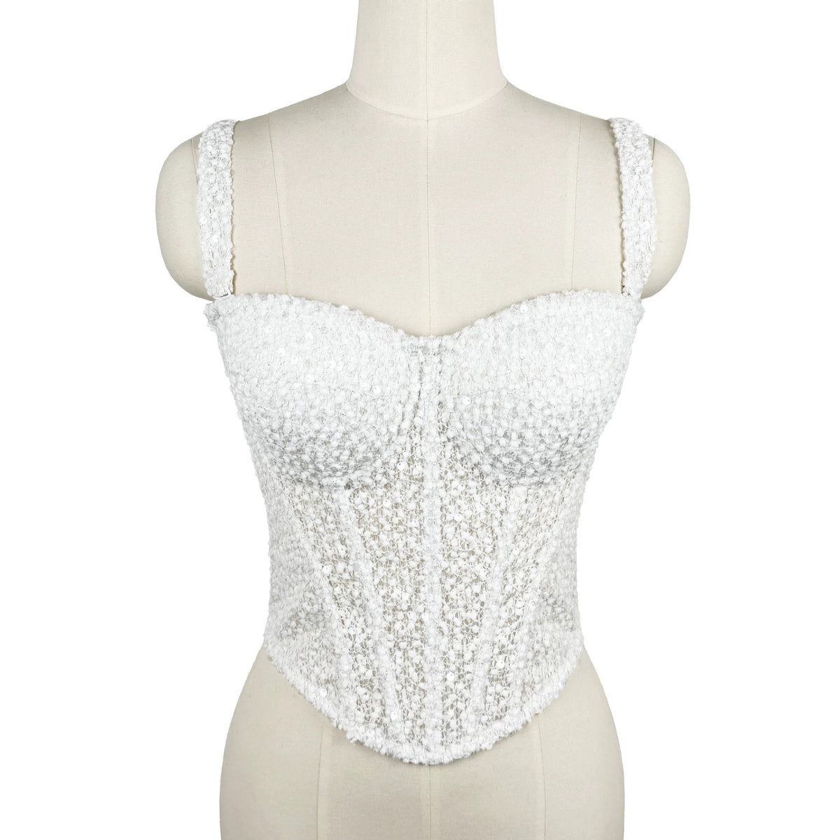 Sequined Boning Corset Corset Slim Fit Slim Fit Tube Top Top Sexy Girl Summer Bra Top Inner Wear Outer Wear Kanuner