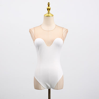 Mono de una pieza con corsé para mujer, personalizado, sin costuras, de primavera