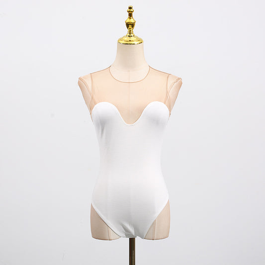 Mono de una pieza con corsé para mujer, personalizado, sin costuras, de primavera