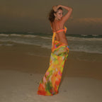Bikini Bikini Women Swimsuit Swimsuit Printed Beach Dress Maxidress Ellie