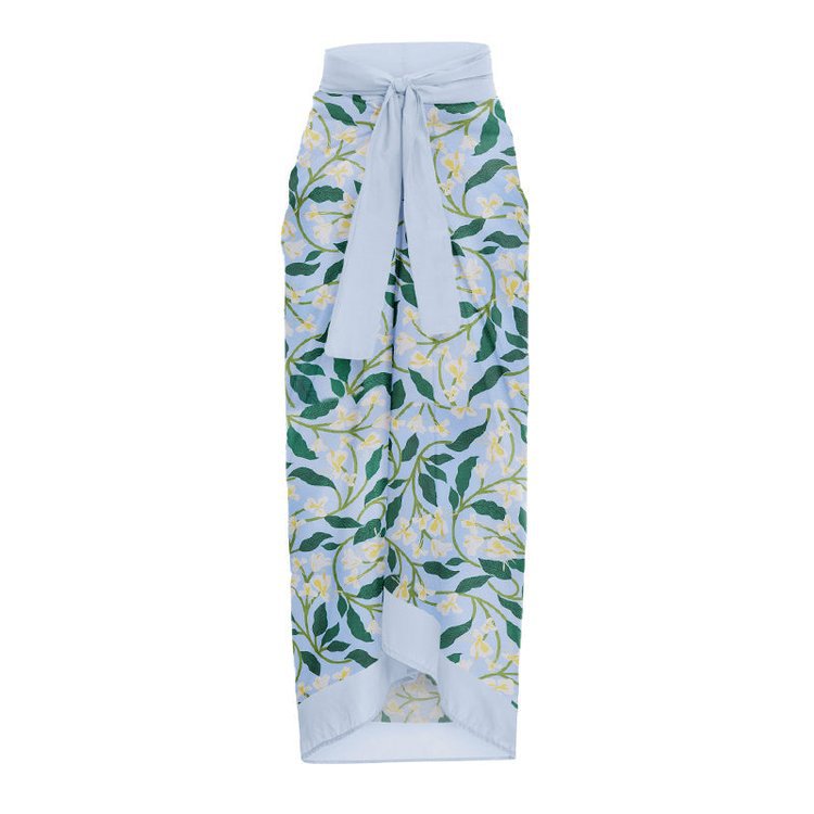 Y60 Skirt-No. 3 Green Leaves
