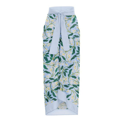 Y60 Skirt-No. 3 Green Leaves