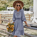 Waist Slimming Dress Summer Casual CKK