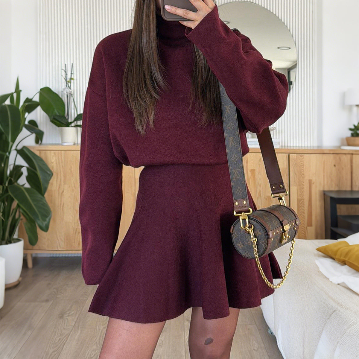 Suéter informal de vacaciones, vestido de manga larga, ropa de mujer, otoño e invierno