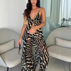 Spring Summer Mesh Irregular Asymmetric Top Pants Beach Two Piece Sets Havill