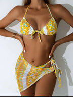 New Sexy Three-Piece Split Bikini Swimsuit Women Mayu
