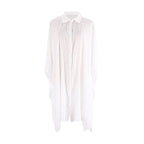 Bamboo Cotton Shirt Loose Beach Cardigan Vacation Sun Protection Clothing Beach Cover Up Swimsuit Outwear Cardigan EvenStar