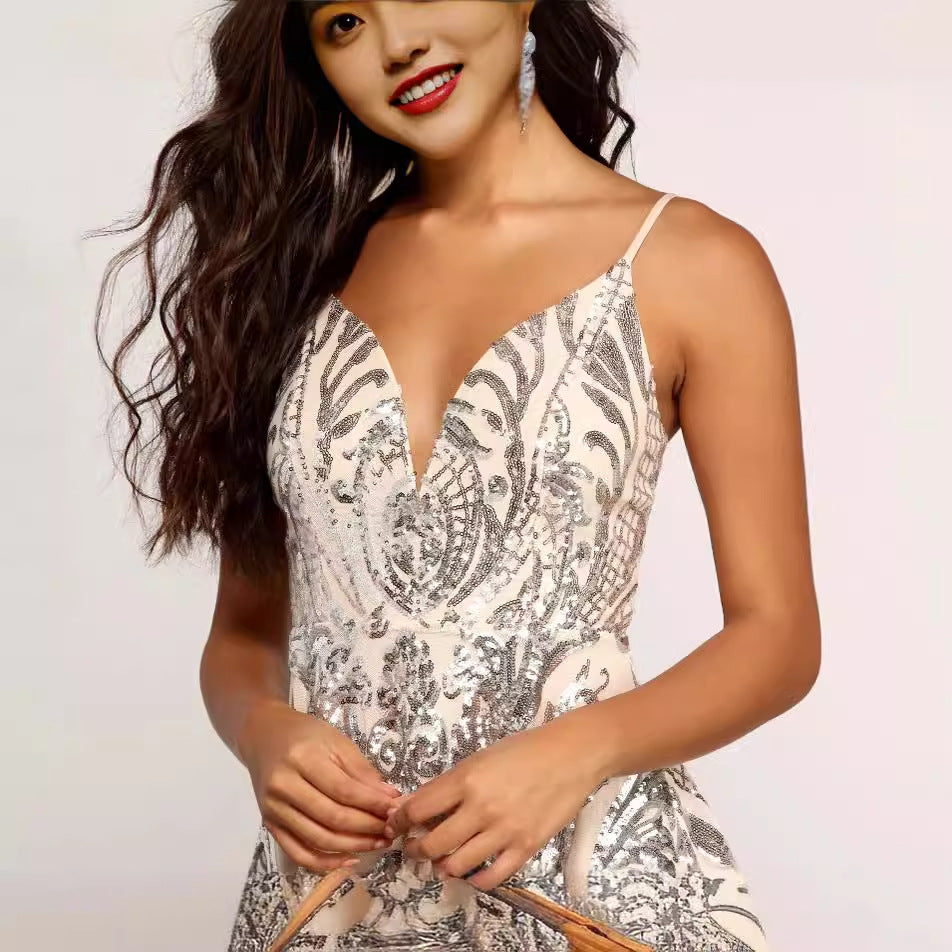 Sexy Sequined Dress Summer Beaded Dress RayWin