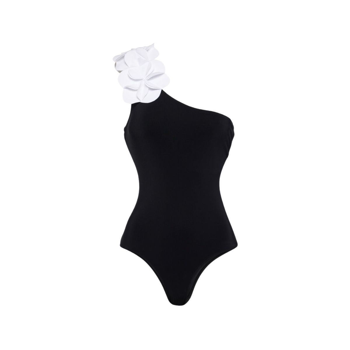Oblique Shoulder Swimsuit