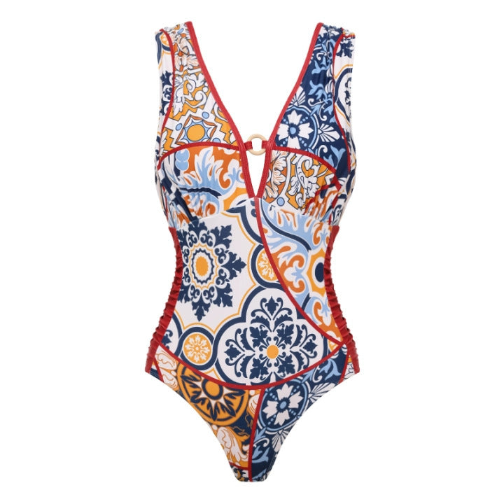 V-neck Swimsuit