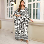 Rayon Print Holiday Loose Maxi Dress Beach Jacket Maxi Dress Bikini Cover EvenStar