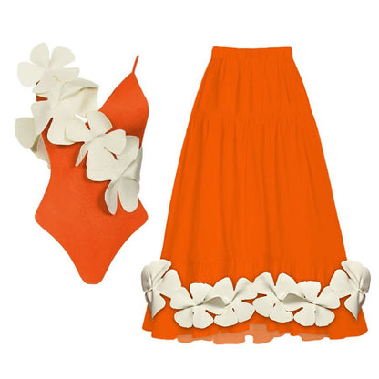 Orange Swimsuit Suit
