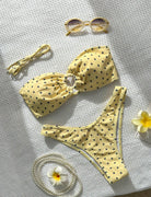 Yellow and Black Dots