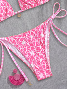 Bikini Three Point Halter Strap Sexy Split Bikini High Grade Sense Beach Swimsuit WithWind
