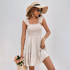 French Elegant Holiday Dress Seaside Holiday Design Small for Children Yiskiss